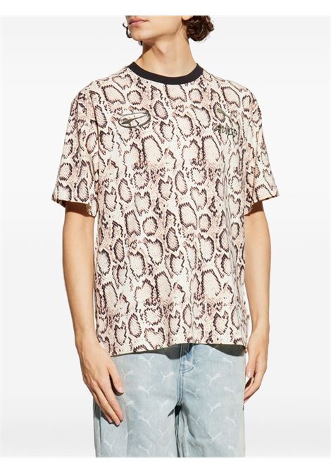 t-shirt snakeskin uomo avorio PUMA | 63523936