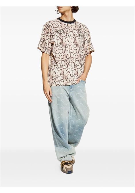 t-shirt snakeskin uomo avorio PUMA | 63523936