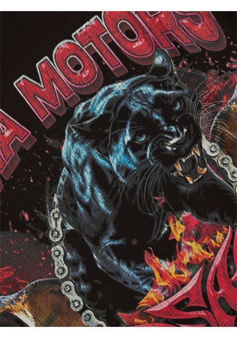 t-shirt motors uomo nera PUMA | 63618801