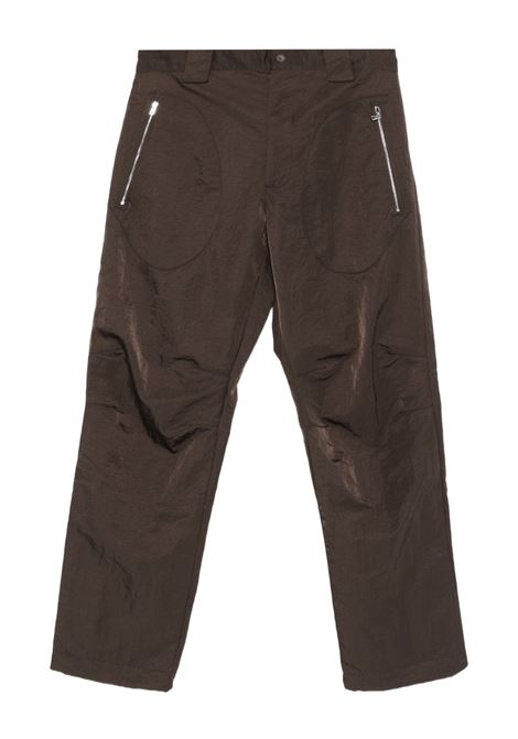 pantaloni wilder nylon cargo uomo nero caffè RANRA | AMFW25PA01501C701