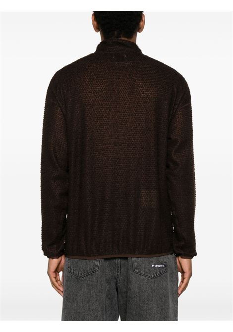 maglione ocular polartec alpha half zip uomo marrone ROA | RBMW0370FA262BRW0001