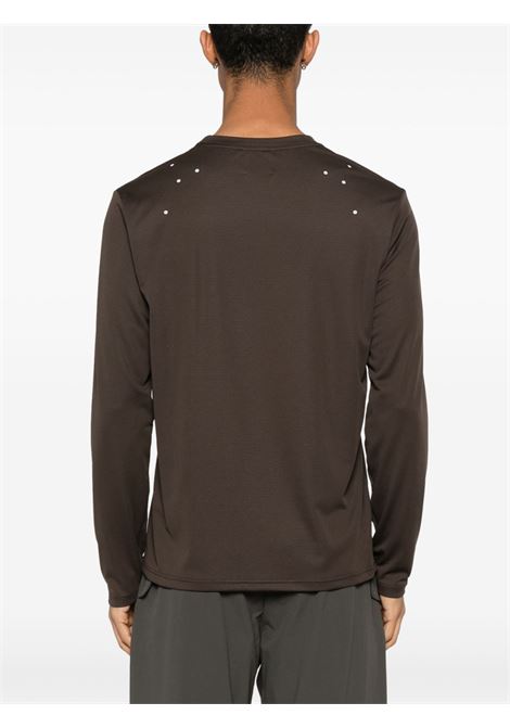 t-shirt fireflies base layer fast dry long sleeve uomo marrone ROA | RBMW0388WO19BRW0003