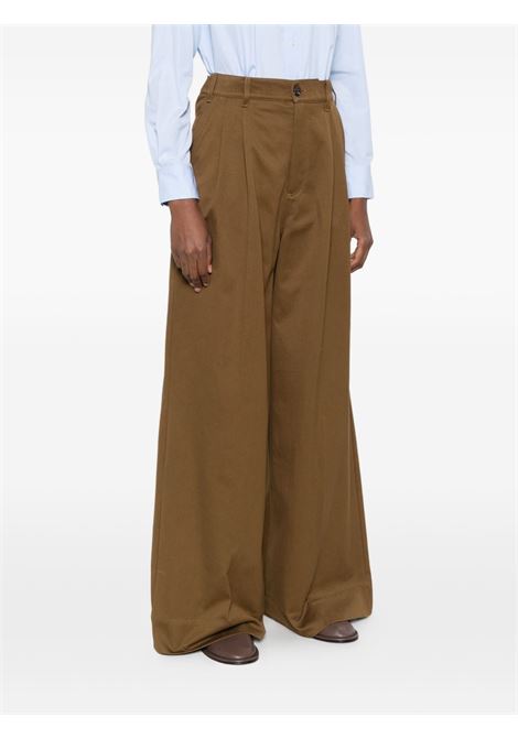 pantaloni frejus donna khaki bronzo SOEUR | PAN0075FREJUSKAK1025W