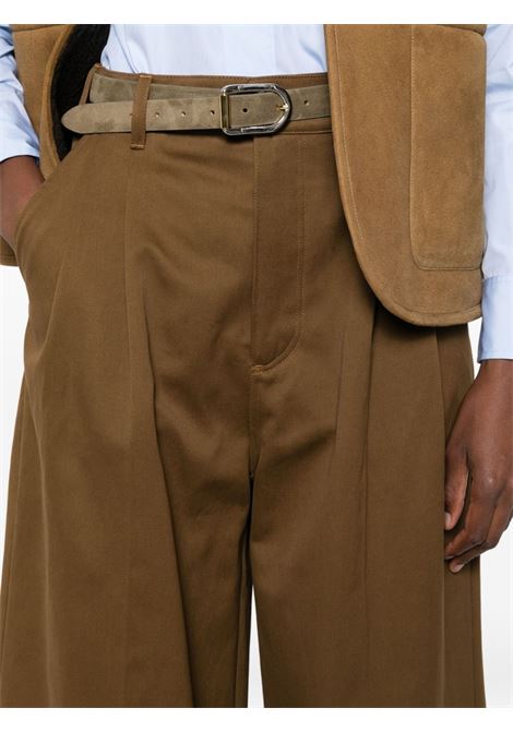 pantaloni frejus donna khaki bronzo SOEUR | PAN0075FREJUSKAK1025W