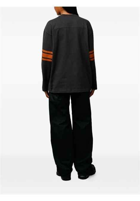 maglia football crew uomo nera STÜSSY | 11403730001