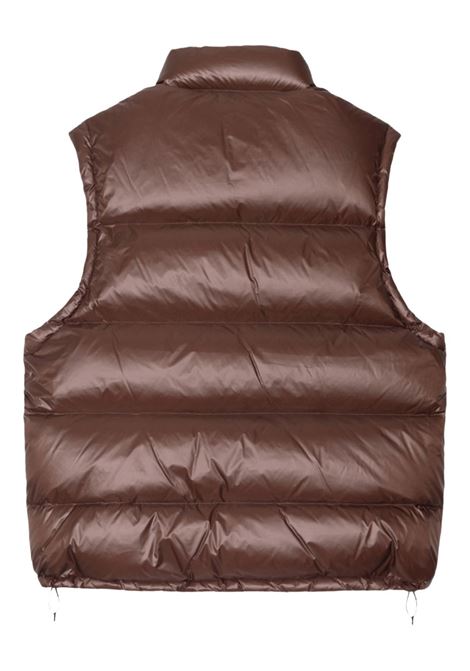 gilet imbottito micro ripstop uomo marrone STÜSSY | 1158951001