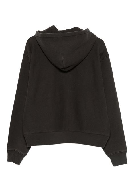 felpa est printed zip hood uomo nera STÜSSY | 1185970001