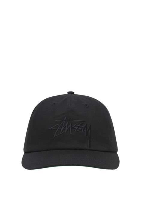 cappello mid-depth big stock snapback uomo nero STÜSSY | 13111450001