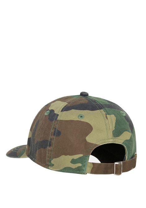 basic washed low po cap uomo camo STÜSSY | 13111630423