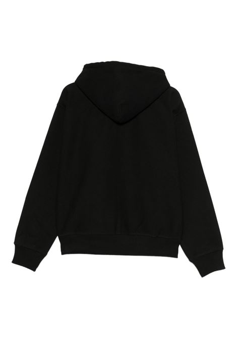 felpa mirror zip hoodie uomo nera STÜSSY | 19751270001