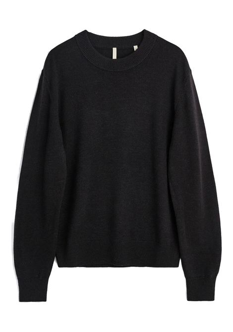 maglione moon merino uomo marrone SUNFLOWER | 3039170