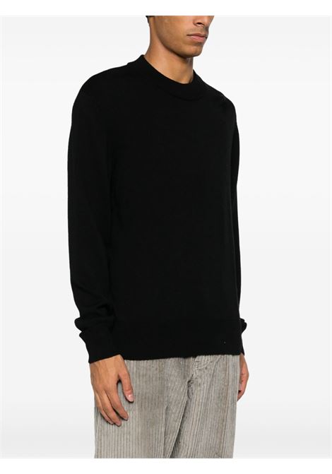 maglione moon merino uomo nero SUNFLOWER | 3039999