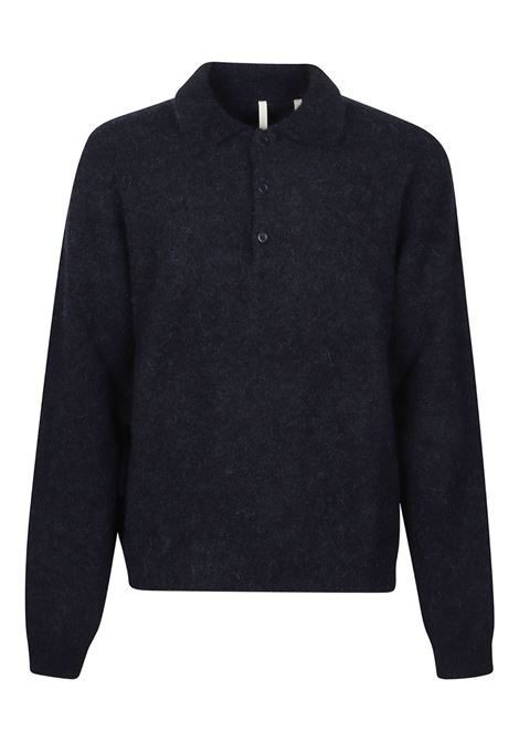 polo mohair uomo navy SUNFLOWER | 3074200