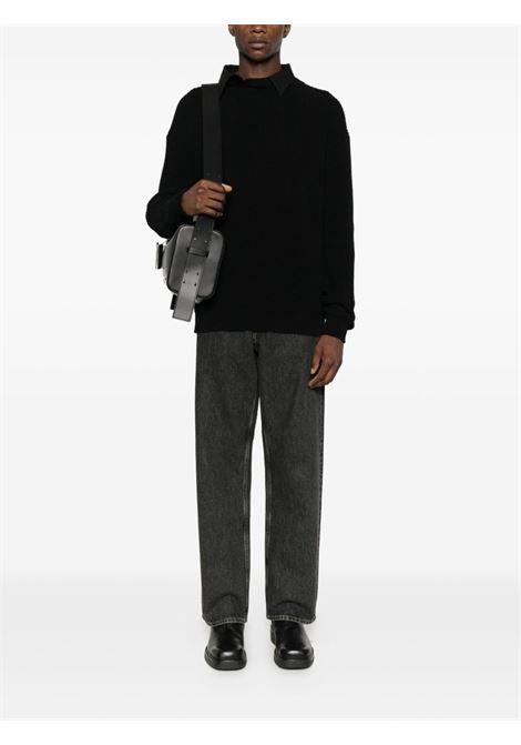 jeans loose fit unisex nero SUNFLOWER | 5108707