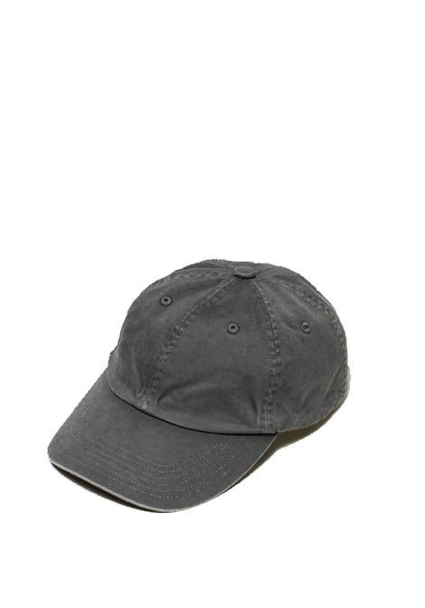 cappello product dyed finx chino uomo grigio AURALEE | A25AC06CPGRAY