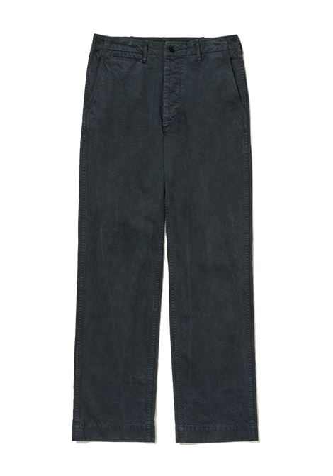 pantaloni product dyed finx chino narrow uomo neri AURALEE | A25AP02CPBLACK