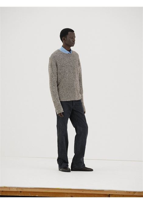 pantaloni product dyed finx chino narrow uomo neri AURALEE | A25AP02CPBLACK