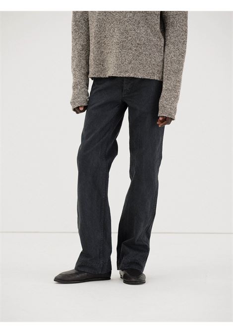 pantaloni product dyed finx chino narrow uomo neri AURALEE | A25AP02CPBLACK