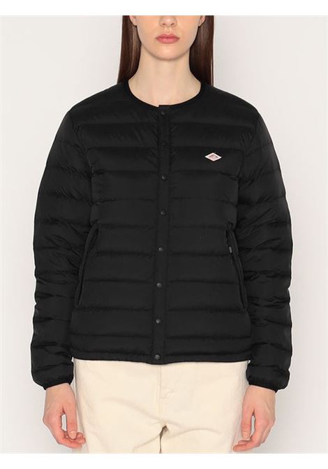 giacca crewneck inner down donna nera DANTON | DT-A0001BLACK