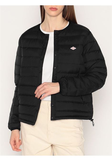 giacca crewneck inner down donna nera DANTON | DT-A0001BLACK