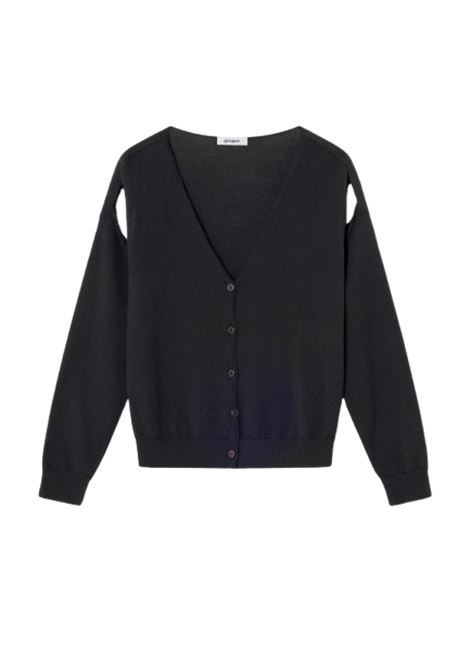 cardigan coucou donna nero GIMAGUAS | RWF251500201
