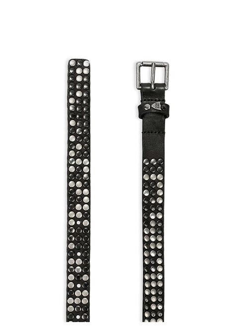 cintura 3000 studs donna nera HTC | 25WHTCI039BLACK