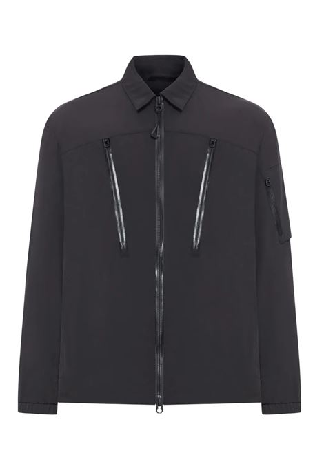 camicia overshirt uomo nera JG1 | JG1.AW2513