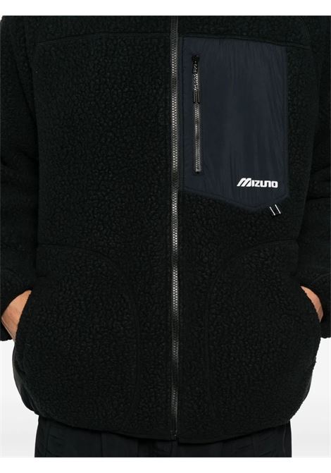 giacca reversibile polartec thermal uomo nera MIZUNO | B2GCB50109