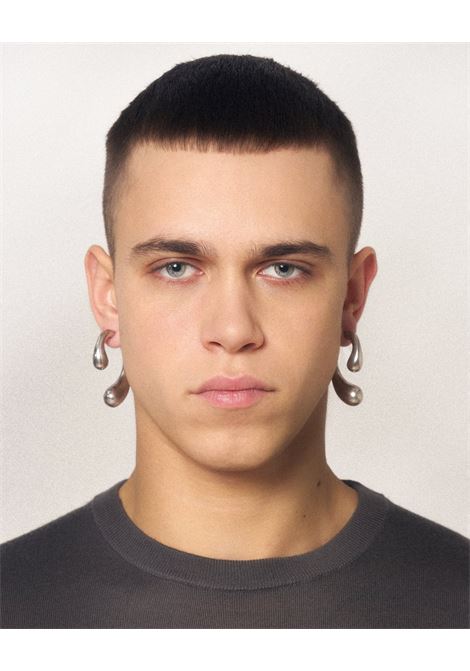 orecchini p errings unisex argento PANCONESI | CAO-EA041-PSILVER