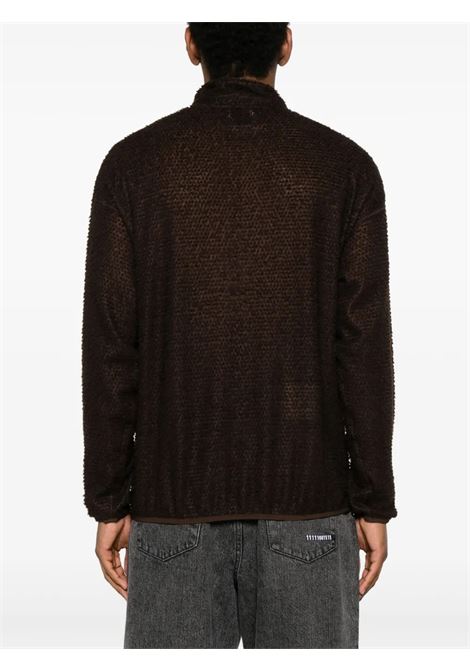 maglione ocular polartec alpha half zip uomo marrone ROA | RBMW0370FA262BRW0001