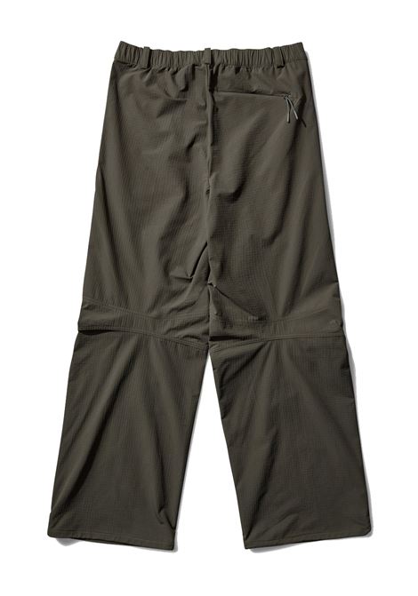pantaloni tambo shaped softshell uomo verde oliva ROA | RBMW0527FA347GRN0010