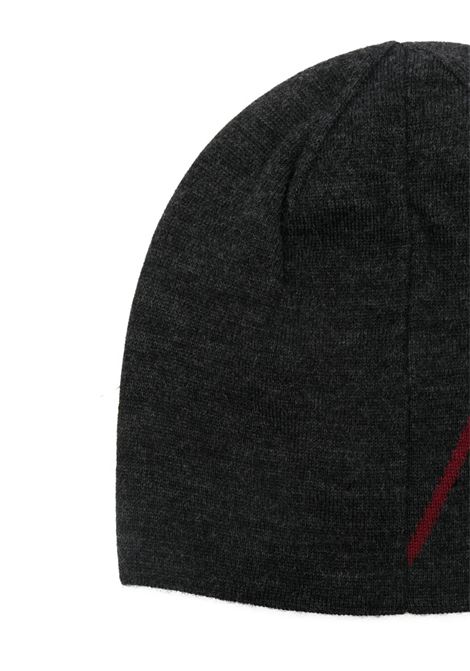 cappello beanie logo wool uomo antracite ROA | RBUW288YA12ANT0001