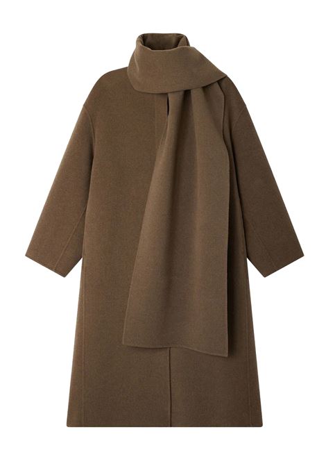 cappotto finn donna beige grigio SOEUR | MAN0163FINNBEI2725W