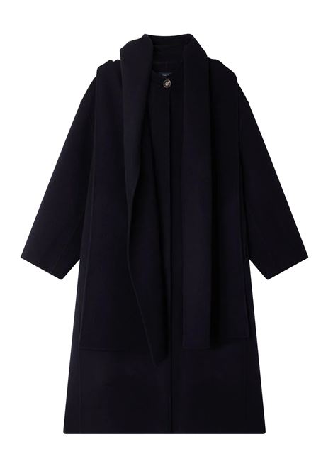 cappotto finn donna navy SOEUR | MAN0163FINNNAV2425W