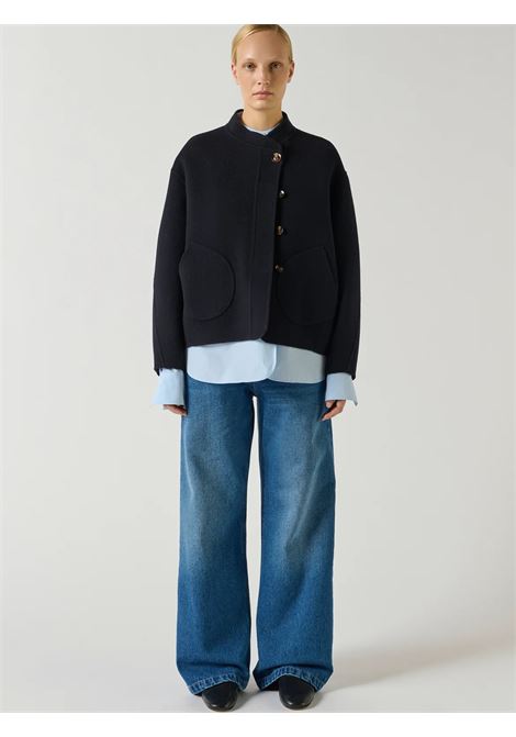 cappotto windsot donna navy SOEUR | MAN1312WINDSORNAV2423W