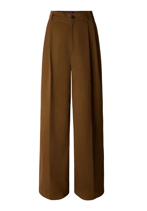 pantaloni frejus donna khaki bronzo SOEUR | PAN0075FREJUSKAK1025W