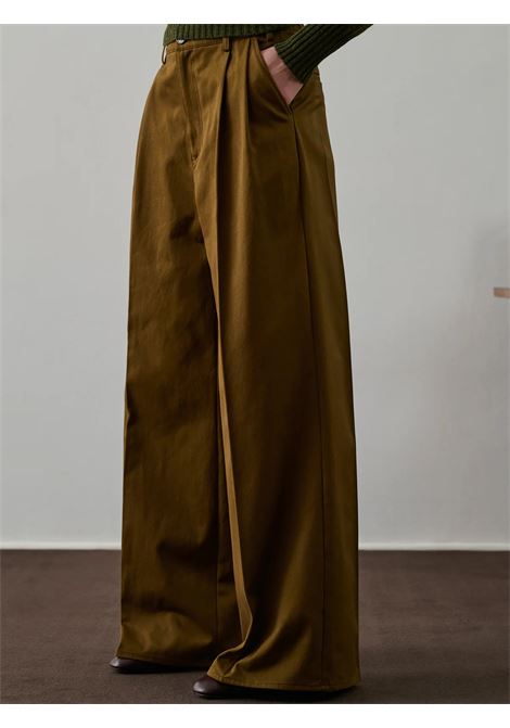 pantaloni frejus donna khaki bronzo SOEUR | PAN0075FREJUSKAK1025W