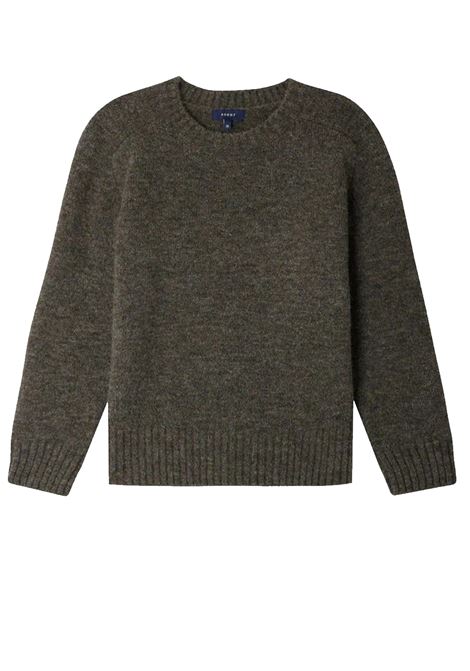 pullover envie donna grigio melange SOEUR | PUL1413ENVIEGRI2124S