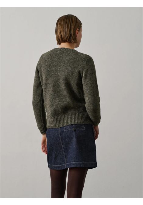 pullover envie donna grigio melange SOEUR | PUL1413ENVIEGRI2124S