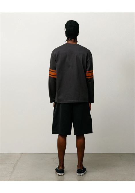 maglia football crew uomo nera STÜSSY | 11403730001