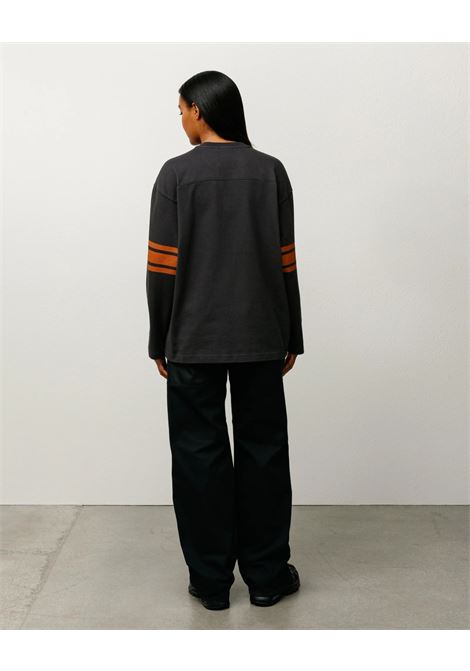 maglia football crew uomo nera STÜSSY | 11403730001