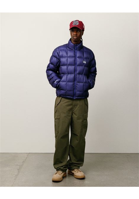 giacca midweight puffer uomo viola STÜSSY | 1158552515
