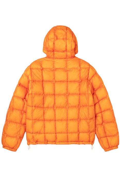 giacca midweight hooded puffer uomo arancio STÜSSY | 1158560602