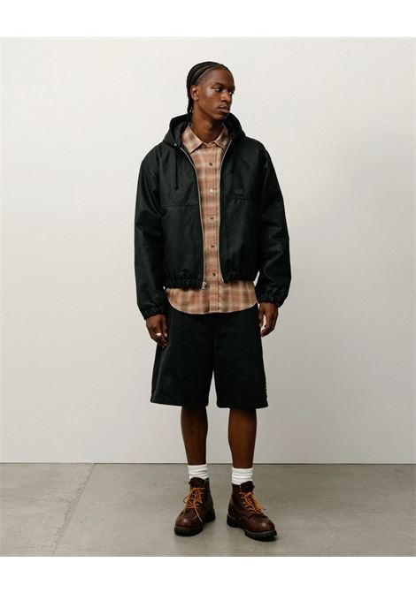 giacca waxed cotton work uomo nera STÜSSY | 1158590001