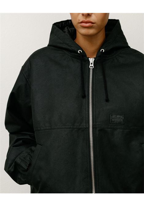 giacca waxed cotton work uomo nera STÜSSY | 1158590001