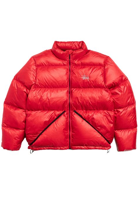 giacca imbottito micro ripstop uomo rosso STÜSSY | 1158770601