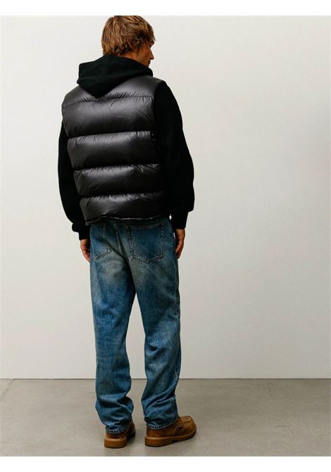 gilet imbottito micro ripstop uomo nero STÜSSY | 1158950001