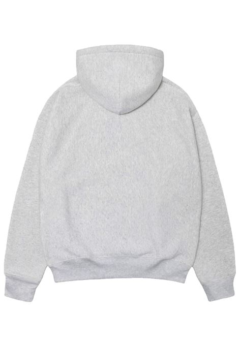 felpa felt applique hood uomo grigia STÜSSY | 1185910062