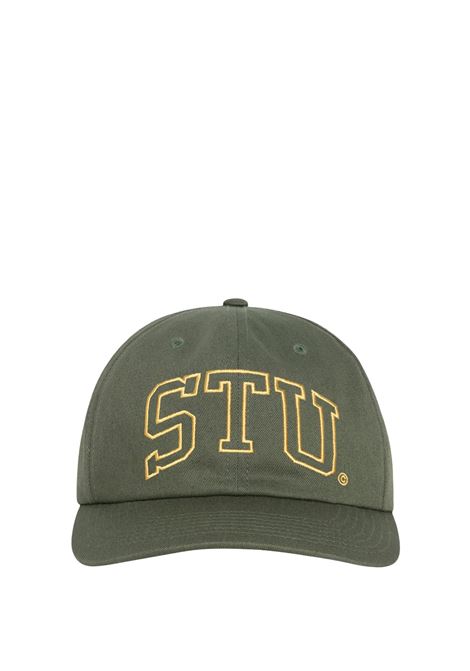 cappello mid-depth big stu arch snapback uomo oliva STÜSSY | 13110660403