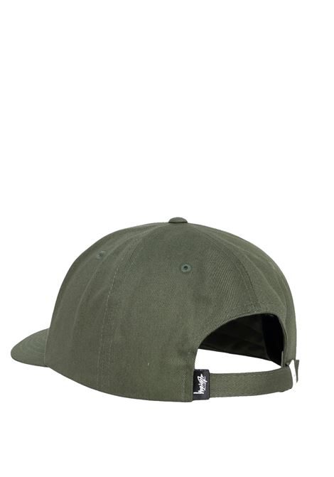 cappello mid-depth big stu arch snapback uomo oliva STÜSSY | 13110660403